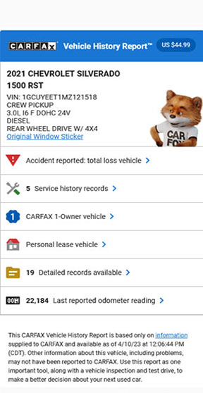 carfax report